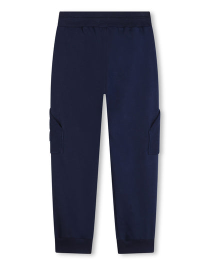 Kids Atelier-Givenchy-Navy Jogging Bottoms