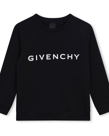 Kids Atelier-Givenchy-Black Sweatshirt