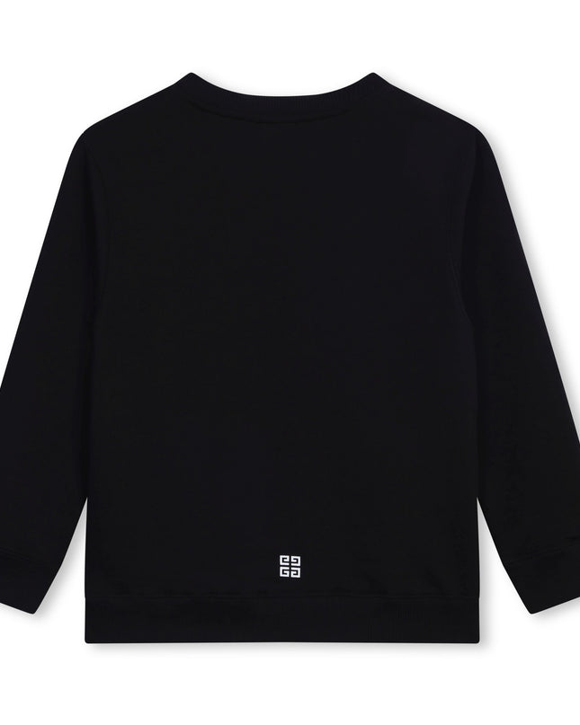 Kids Atelier-Givenchy-Black Sweatshirt