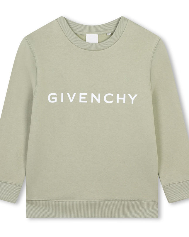 Kids Atelier-Givenchy-Lime Sweatchirt