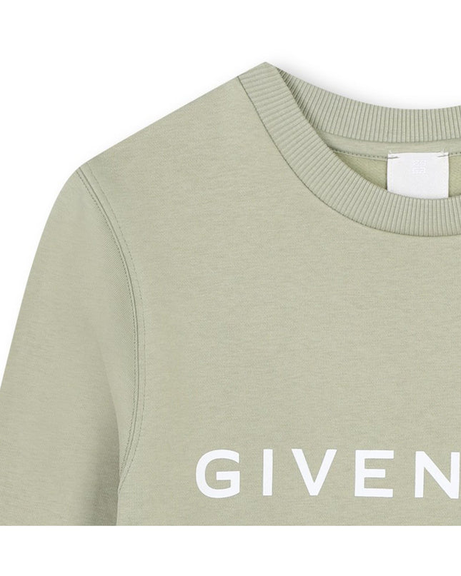 Kids Atelier-Givenchy-Lime Sweatchirt