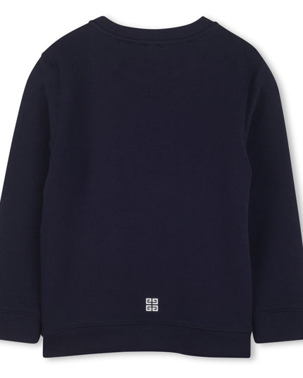 Kids Atelier-Givenchy-Navy Sweatshirt