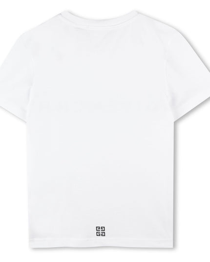 Kids Atelier-Givenchy-White Short Sleeves T-Shirt