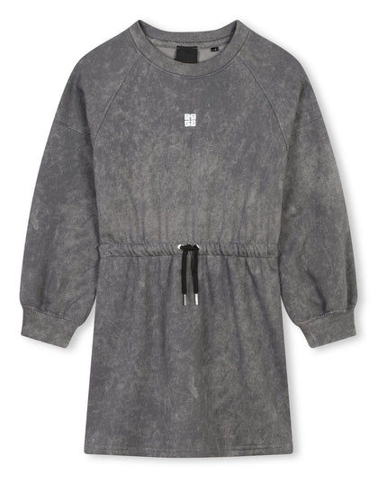 Kids Atelier-Givenchy-Charcoal Grey Dress