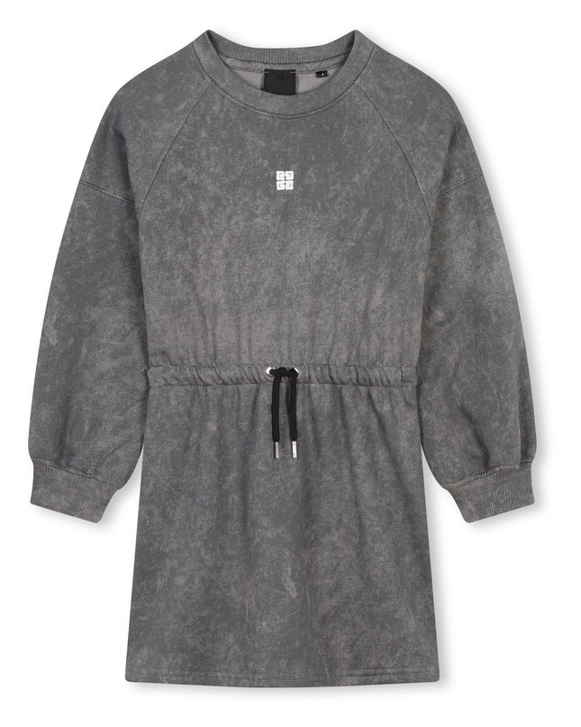 Kids Atelier-Givenchy-Charcoal Grey Dress