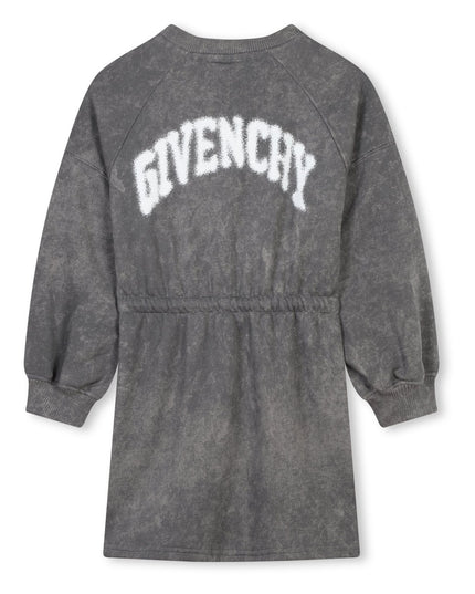 Kids Atelier-Givenchy-Charcoal Grey Dress
