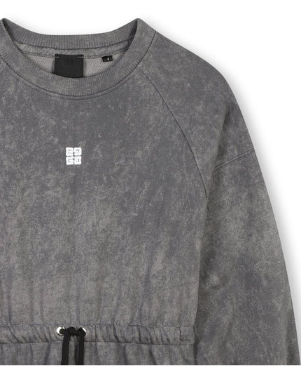 Kids Atelier-Givenchy-Charcoal Grey Dress