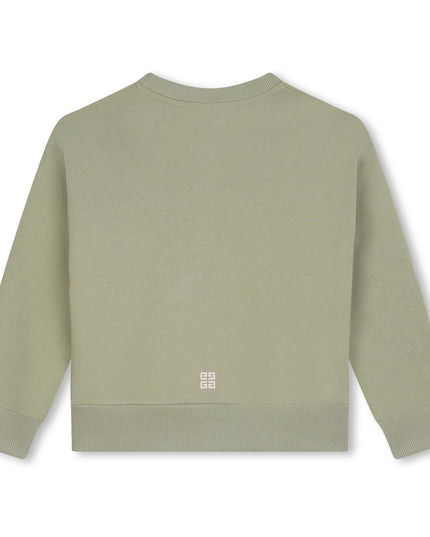 Kids Atelier-Givenchy-Lime Sweatshirt With Pockets