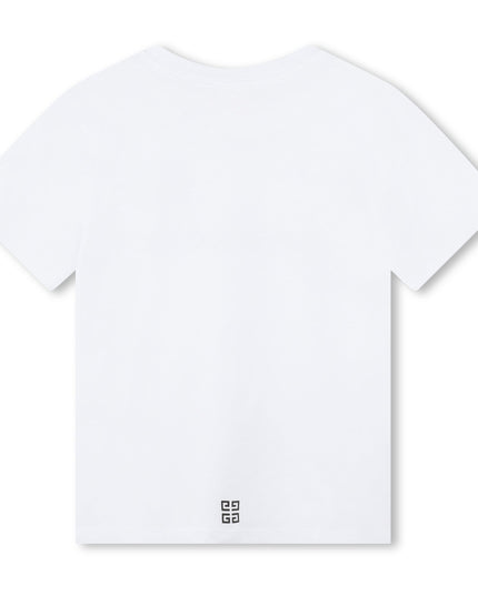 Kids Atelier-Givenchy-White Short Sleeves T-Shirt