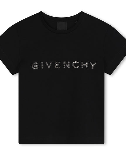 Kids Atelier-Givenchy-Black Short sleeves T-shirt