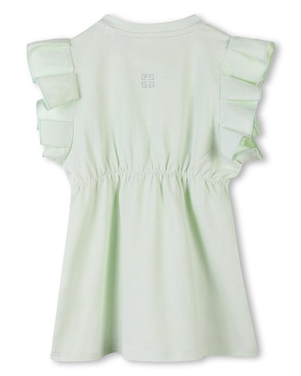 Kids Atelier-Givenchy-Canary Green Dress