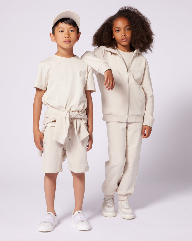 Kids Atelier-Givenchy-Cream Short Sleeves Tee-Shirt