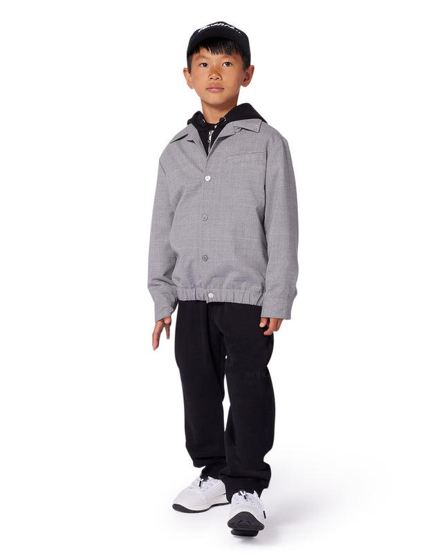 Kids Atelier-Givenchy-Black Short Sleeves Tee-Shirt