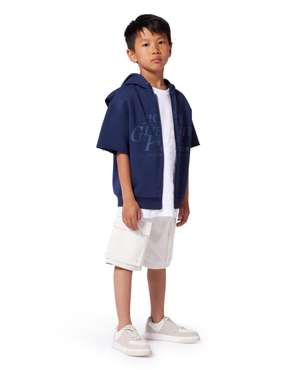 Kids Atelier-Givenchy-White Short Sleeves Tee-Shirt