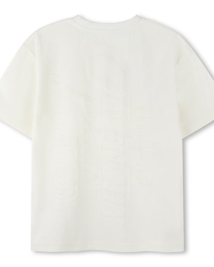 Kids Atelier-Givenchy-White Short Sleeves Tee-Shirt