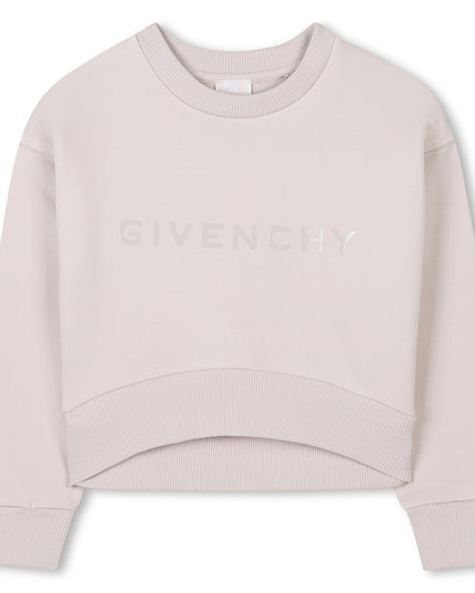Kids Atelier-Givenchy-Cream Sweatshirt