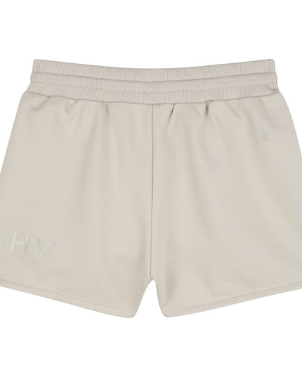 Kids Atelier-Givenchy-Cream Shorts