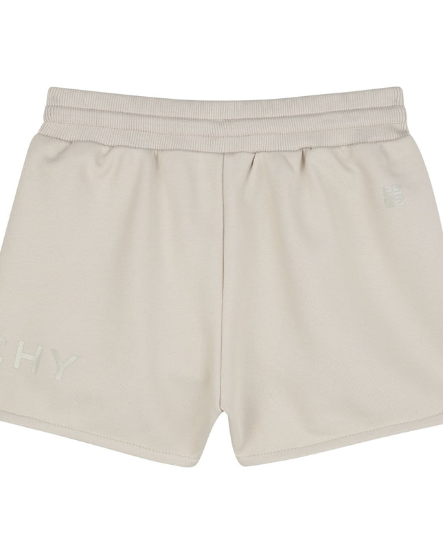 Kids Atelier-Givenchy-Cream Shorts