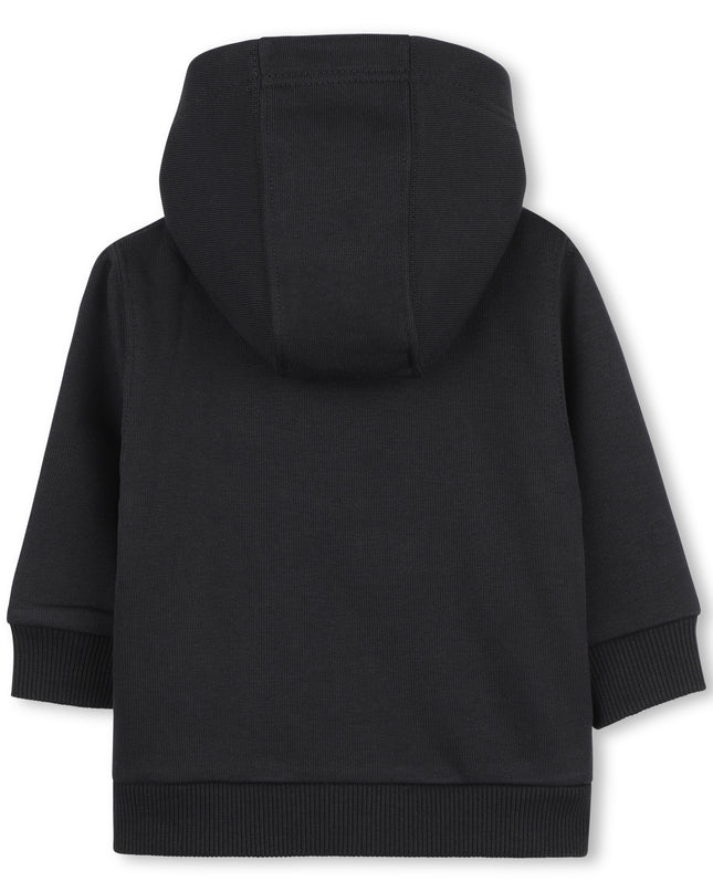 kidsatelier-givenchy-Black-zip-hoodie-with-logo