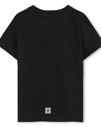 kidsatelier-givenchy-Black-Logo-T-Shirt
