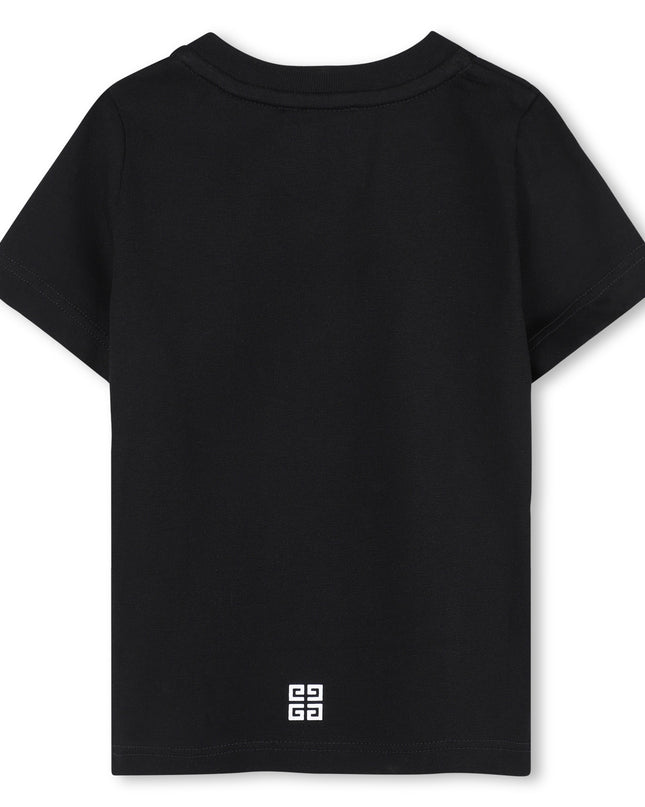 kidsatelier-givenchy-Black-Logo-T-Shirt