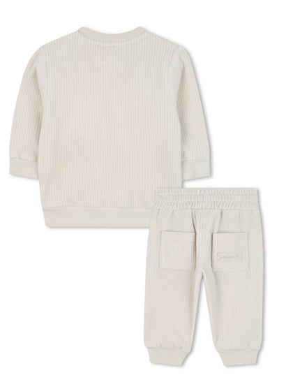 Kids Atelier-Givenchy-Light Beige Tracksuit Signature