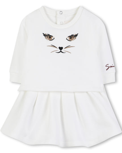 kidsatelier-givenchy-white-Embroidered-Cat-Dress
