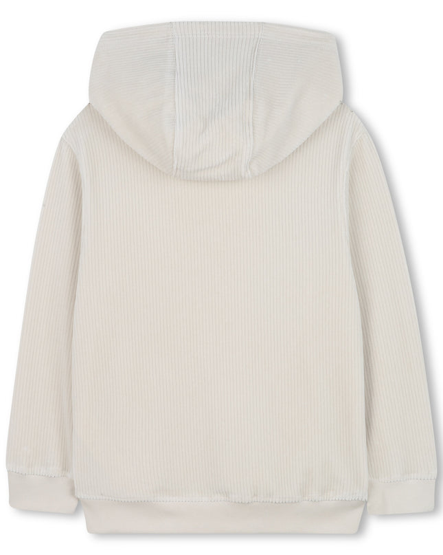 kidsatelier-givenchy-Cream-Ribbed-Hoodie 