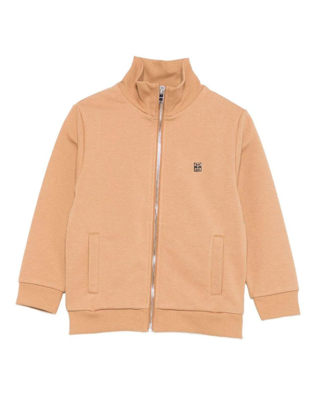 kidsatelier-givenchy-Beige-Sweatshirt-With-High-Neck