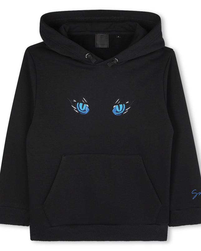 kidsatelier-givenchy-Black-Hooded-Sweatshirt