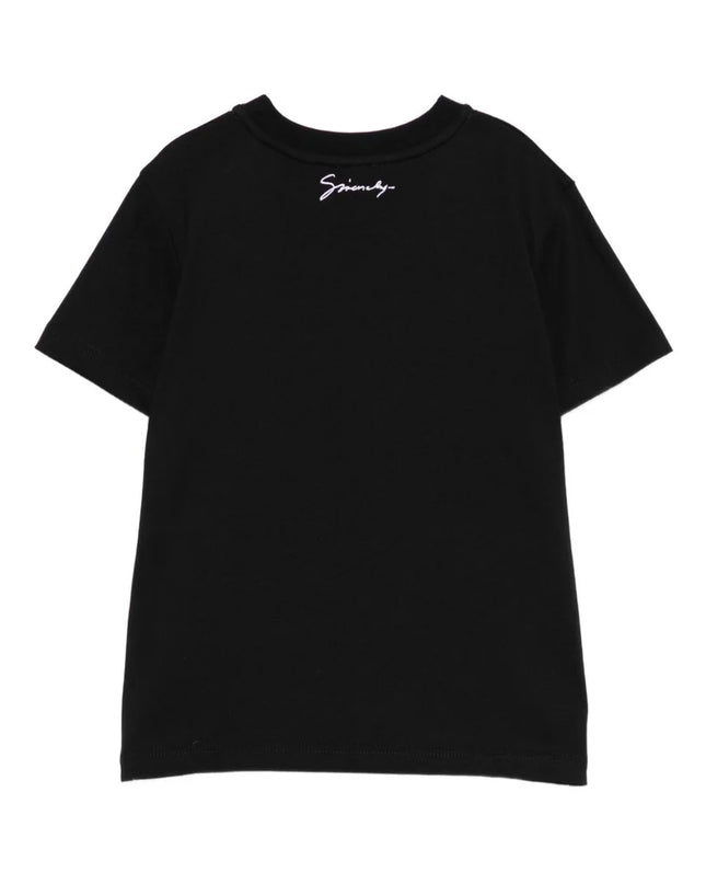 kidsatelier-givenchy-Black-Logo-patch-T-shirt