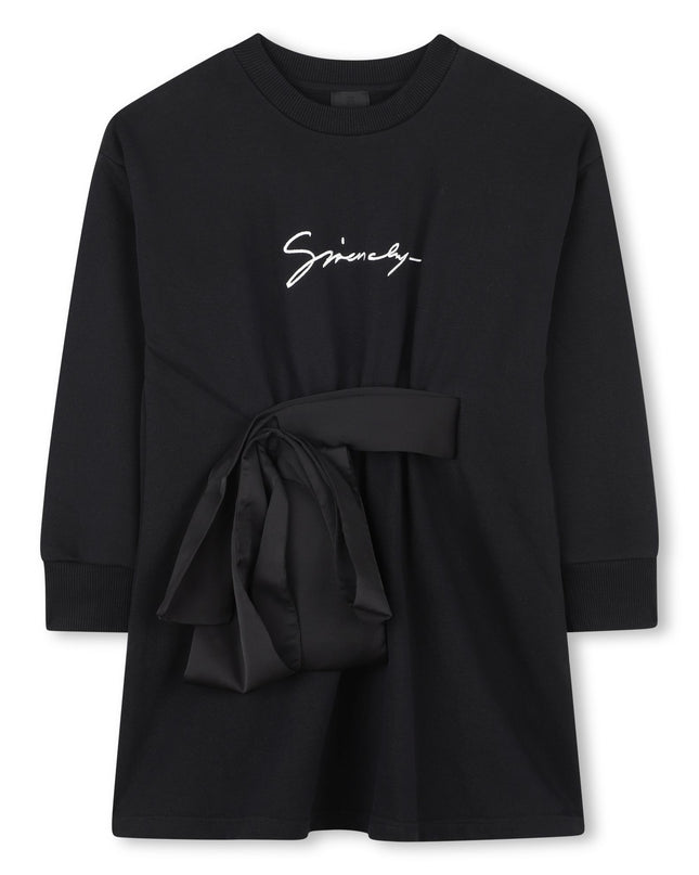 kidsatelier-givenchy-Black-Logo-Dress