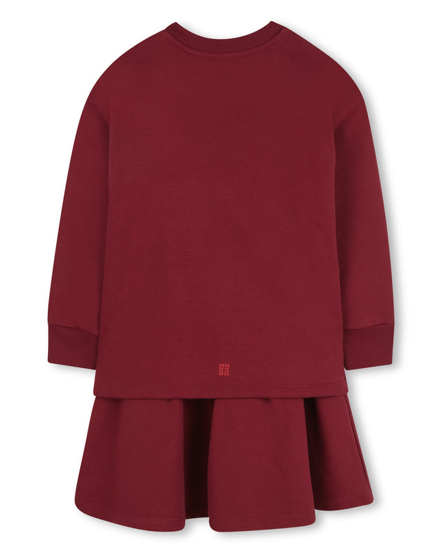 kidsatelier-givenchy-Burgundy-Logo-Sweater-Dress