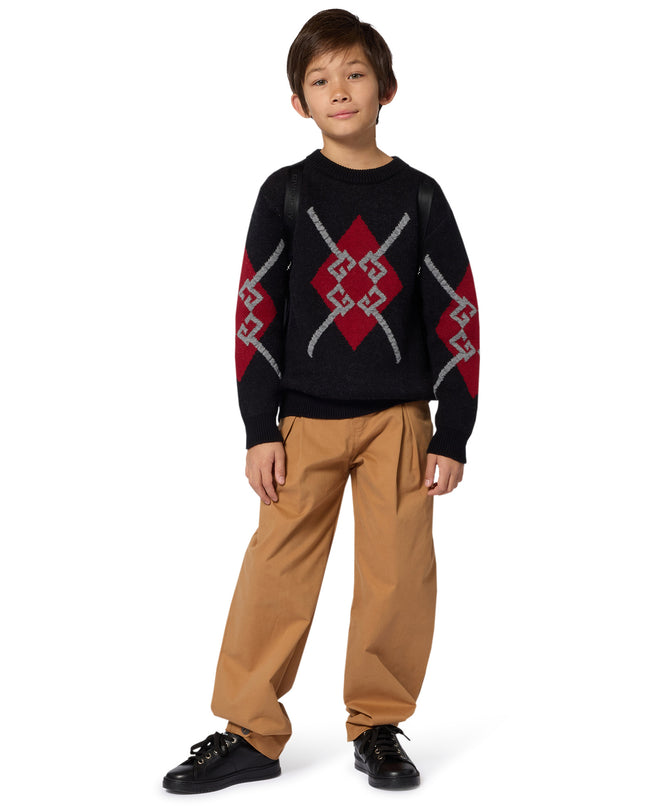 kidsatelier-givenchy-Black-Leather-Sneakers