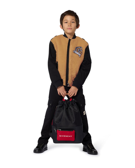 kidsatelier-givenchy-Black-Leather-Sneakers