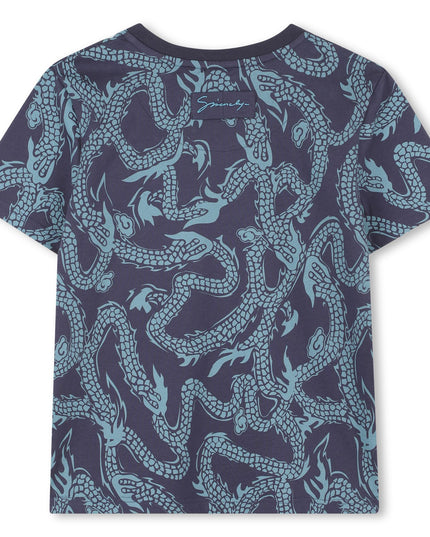 kidsatelier-givenchy-Navy-Graphic-Print-T-shirt