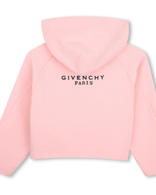 Kids Atelier Givenchy Pink Fleece Cardigan