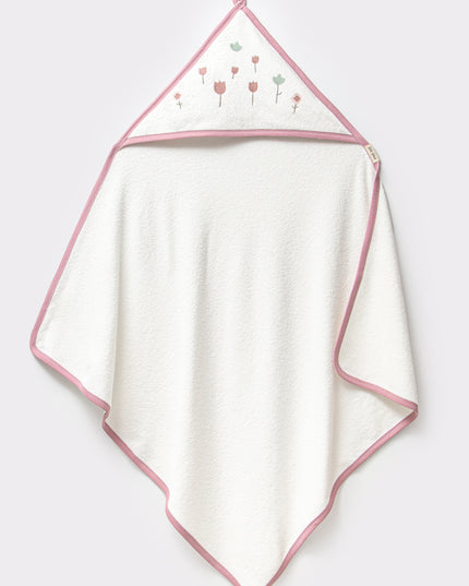 Mauve Flower Babysoft Blanket