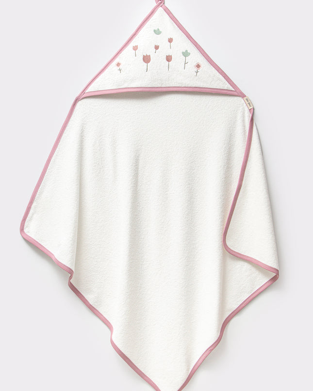 Mauve Flower Babysoft Blanket