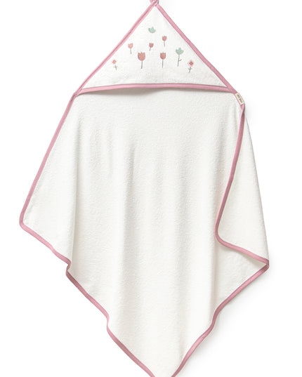 Mauve Flower Babysoft Blanket