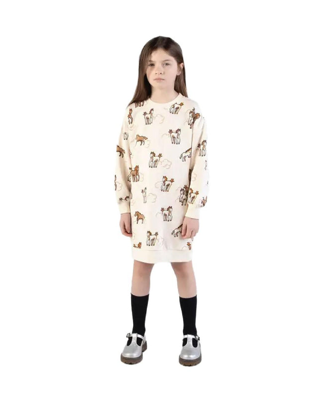 kids atelier kenzo 'Lunar New year' Dress in French Terry