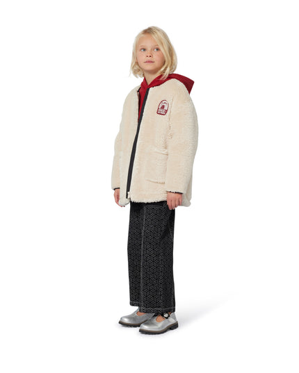 Kids Atelier-Kenzo-Crimson Hooded Sweatshirt