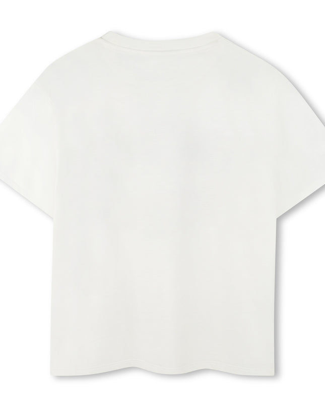 Kids Atelier-Kenzo-Ivory Short Sleeve T-Shirt