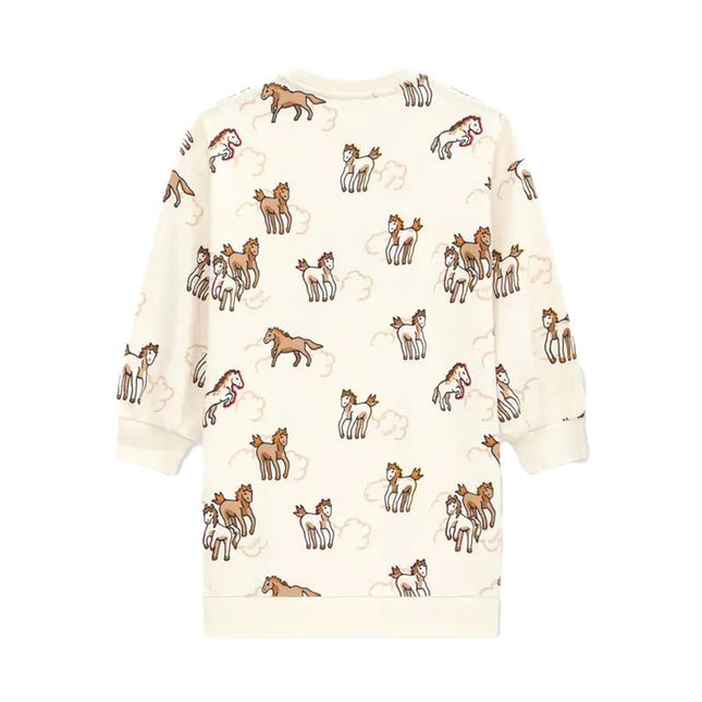 kids atelier kenzo 'Lunar New year' Dress in French Terry