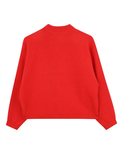 kids atelier kenzo 'Lunar New Year' Embroidered Sweatshirt in French Terry