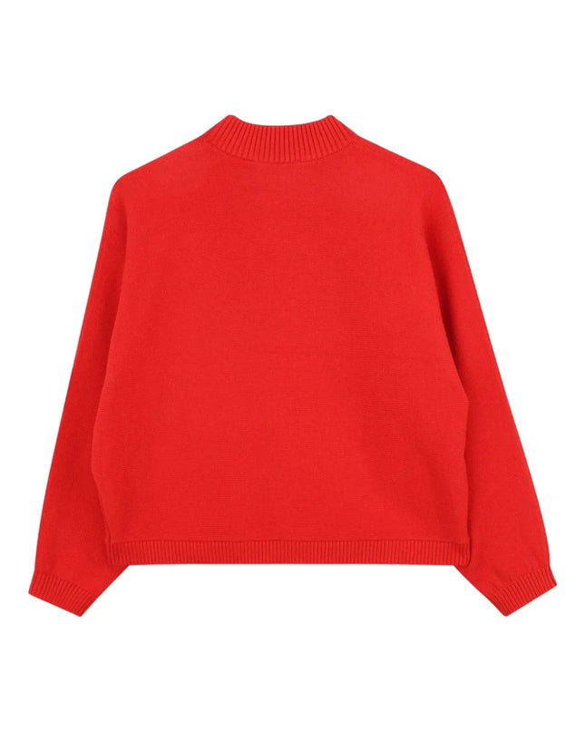 kids atelier kenzo 'Lunar New Year' Embroidered Sweatshirt in French Terry