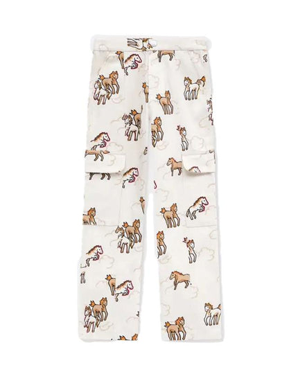 kids atelier kenzo 'Lunar New Year' Straight Pants