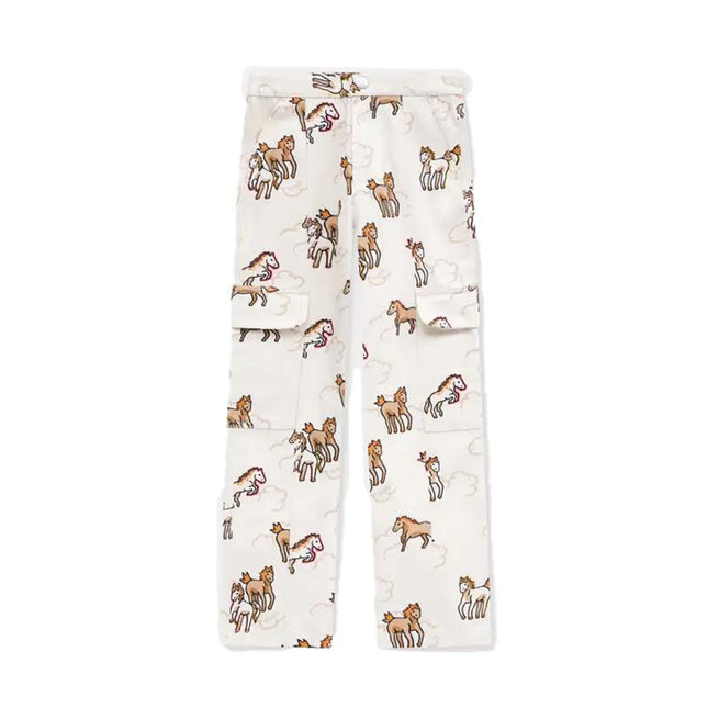 kids atelier kenzo 'Lunar New Year' Straight Pants