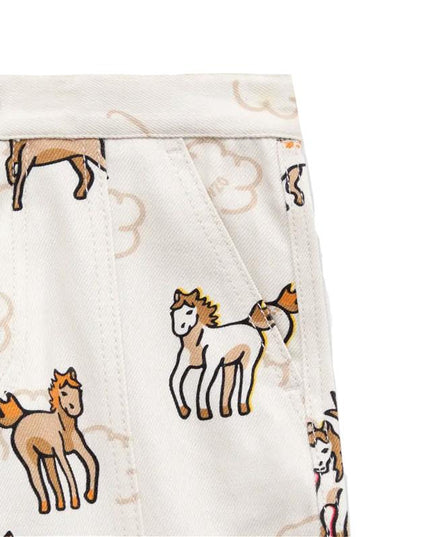 kids atelier kenzo 'Lunar New Year' Straight Pants