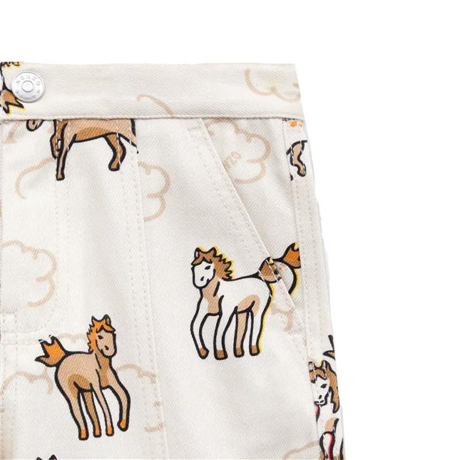 kids atelier kenzo 'Lunar New Year' Straight Pants